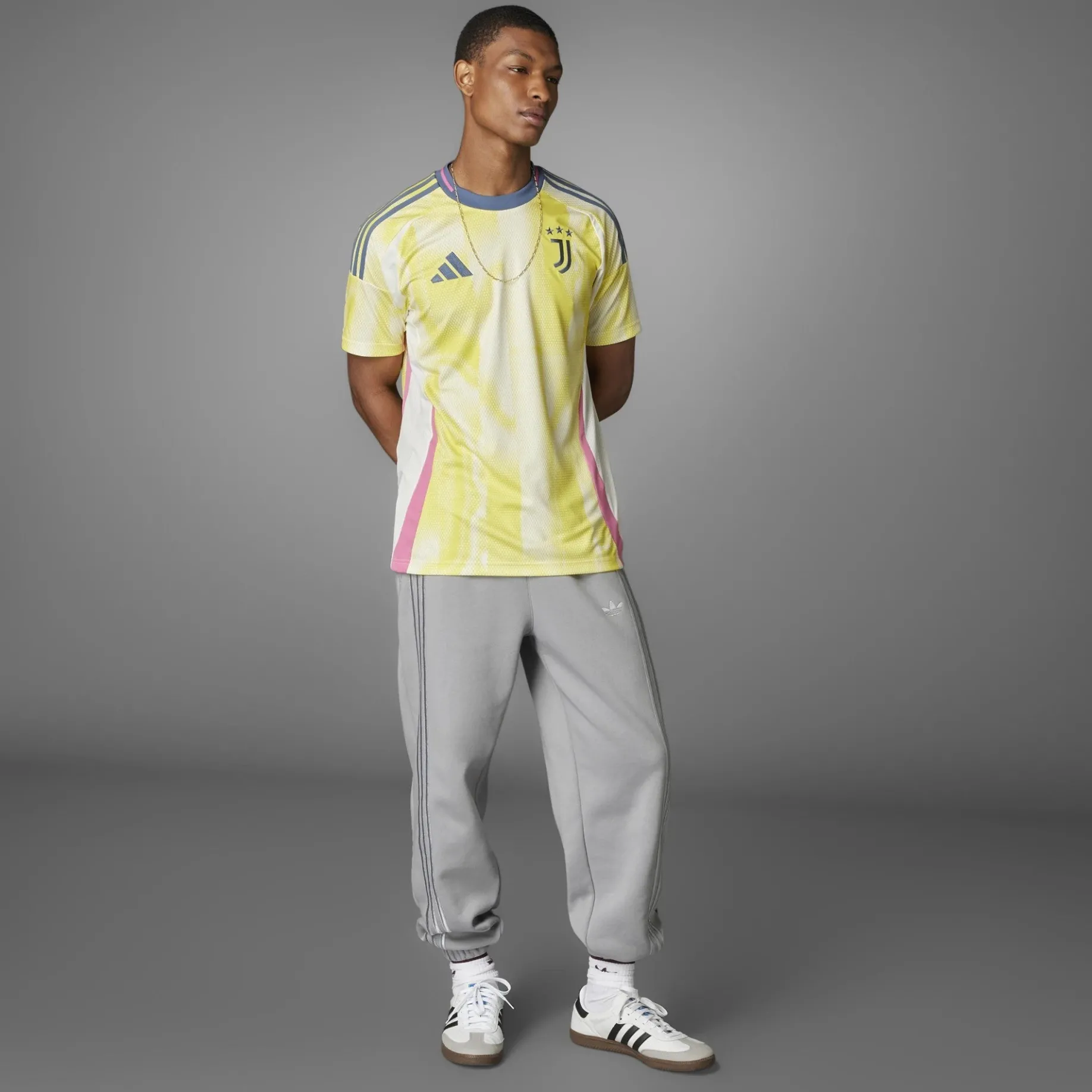 Juventus Turin Fußball - Auswärtstrikot 24/25 Men (pure sulfur, XL)