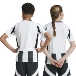 Juventus Turin Fußball - Jr. Heimtrikot 24/25 (white/black, 176)