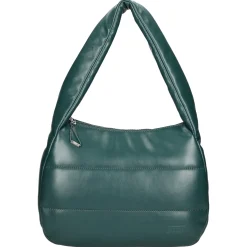 Kaarina - Schultertasche 31 cm (bottlegreen)