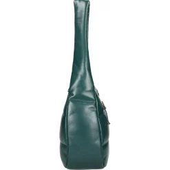 Kaarina - Schultertasche 31 cm (bottlegreen)