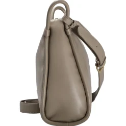 Kaavi - Umhängetasche 30 cm (smooth taupe/gold)
