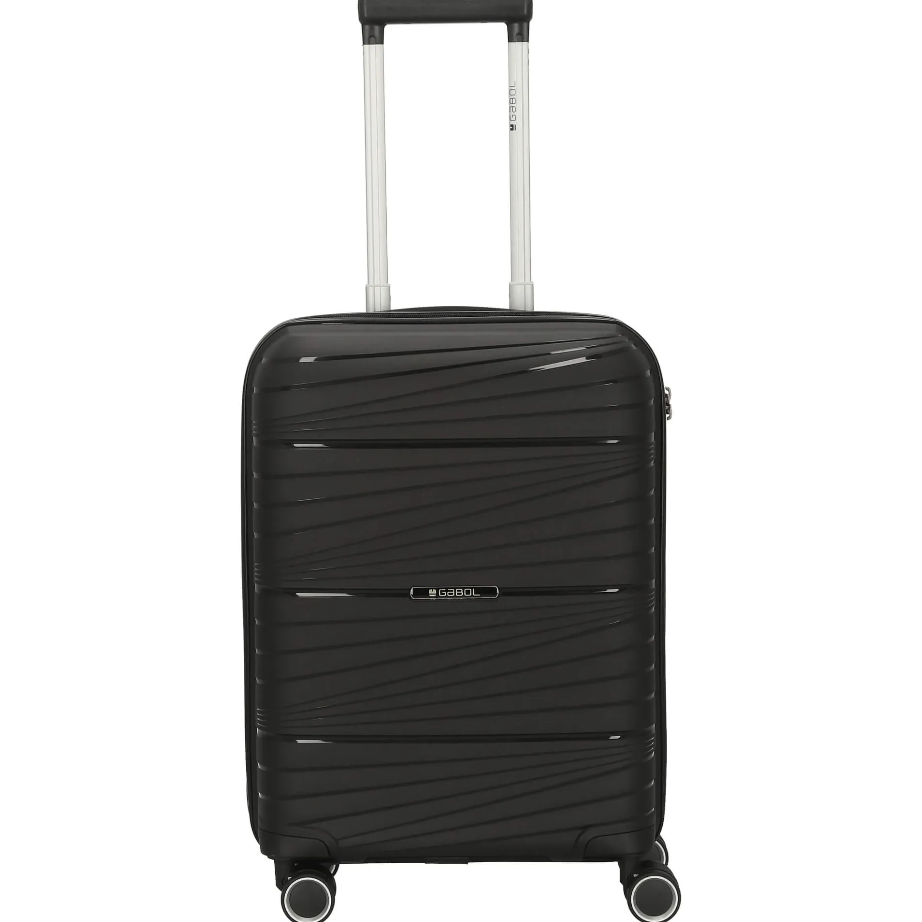 Kiba - 4-Rollen-Kabinentrolley 54 cm (black)
