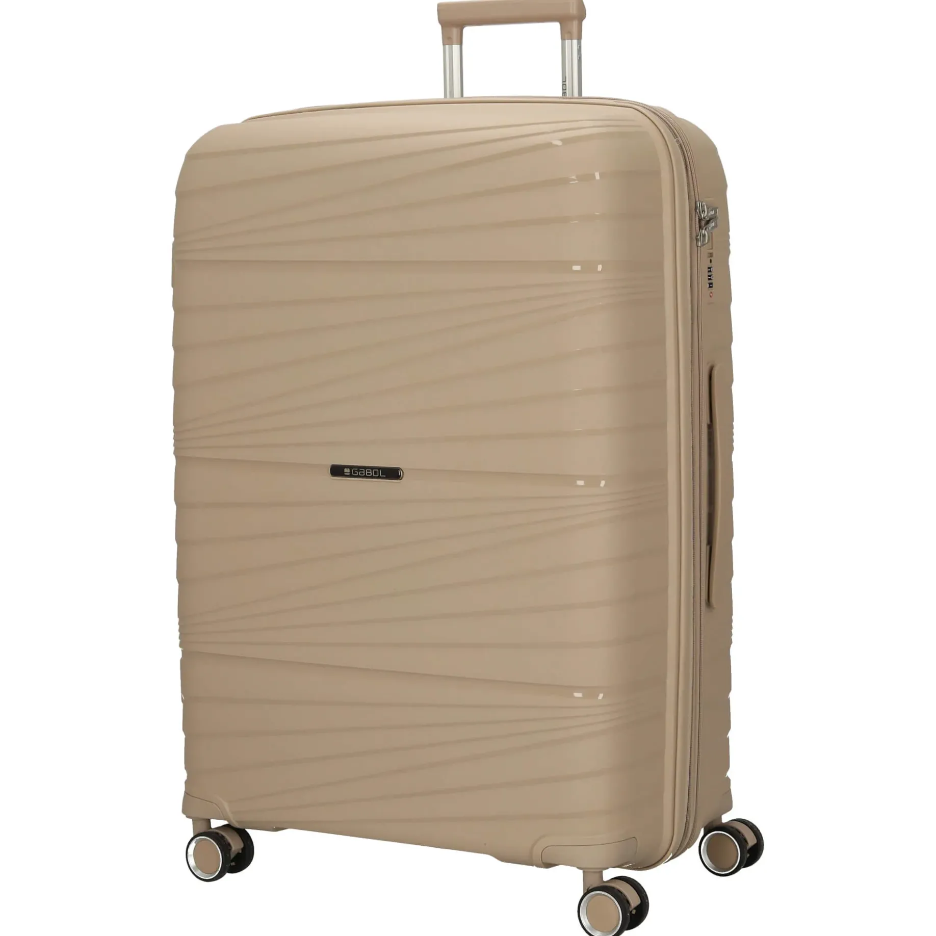 Kiba - 4-Rollen-Trolley 76 cm L (beige)