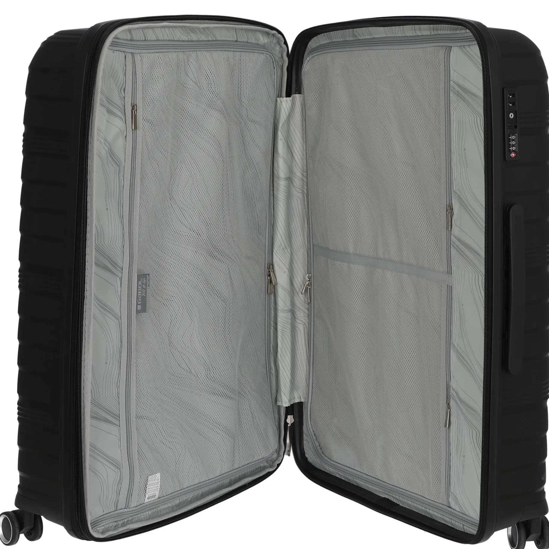 Kiba - 4-Rollen-Trolley 76 cm L (black)
