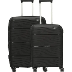 Kiba - Trolley Set 2tlg. (S+M) (black)