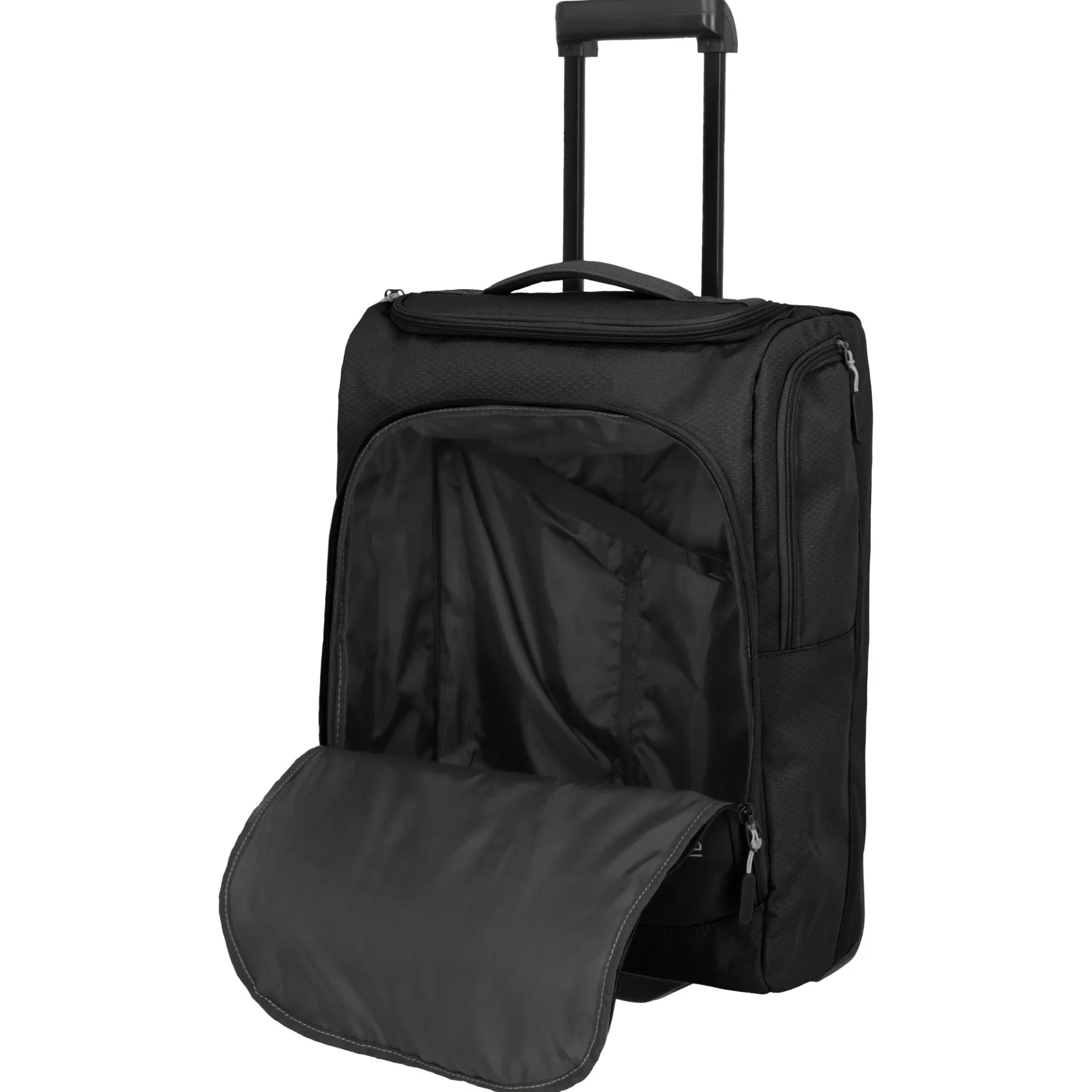 Kick-Off - 2-Rollen-Kabinentrolley S 55 cm (schwarz)