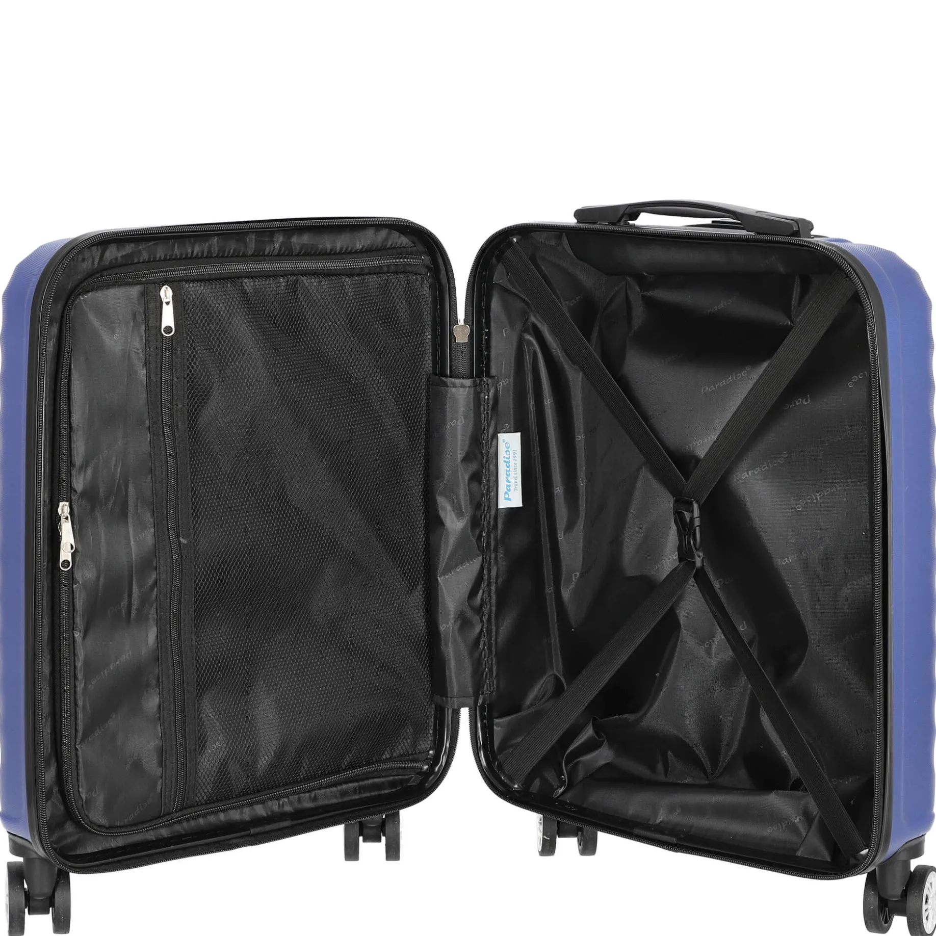 Kingston - 4-Rollen-Kabinentrolley 55 cm (blau)
