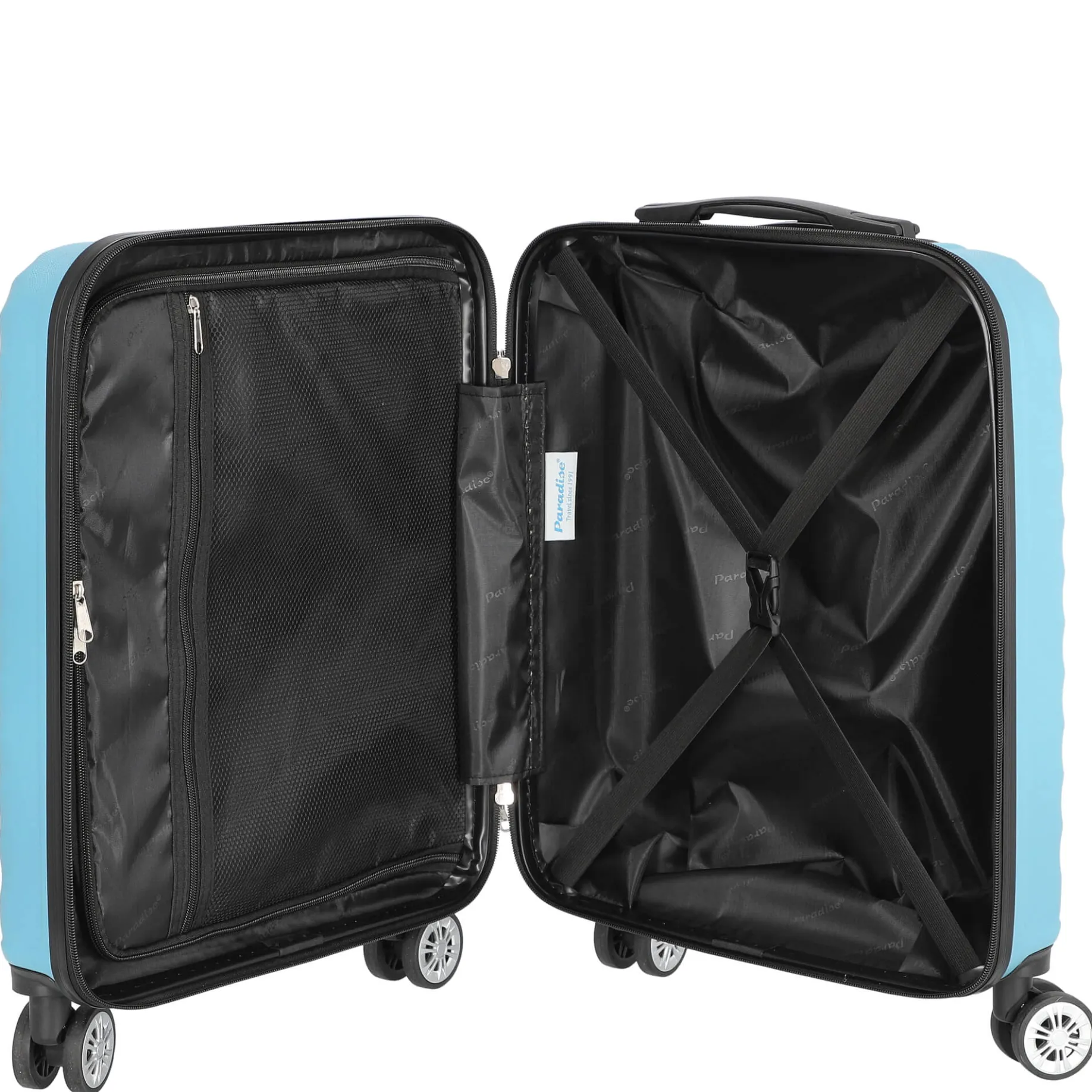 Kingston - 4-Rollen-Kabinentrolley 55 cm (türkis)