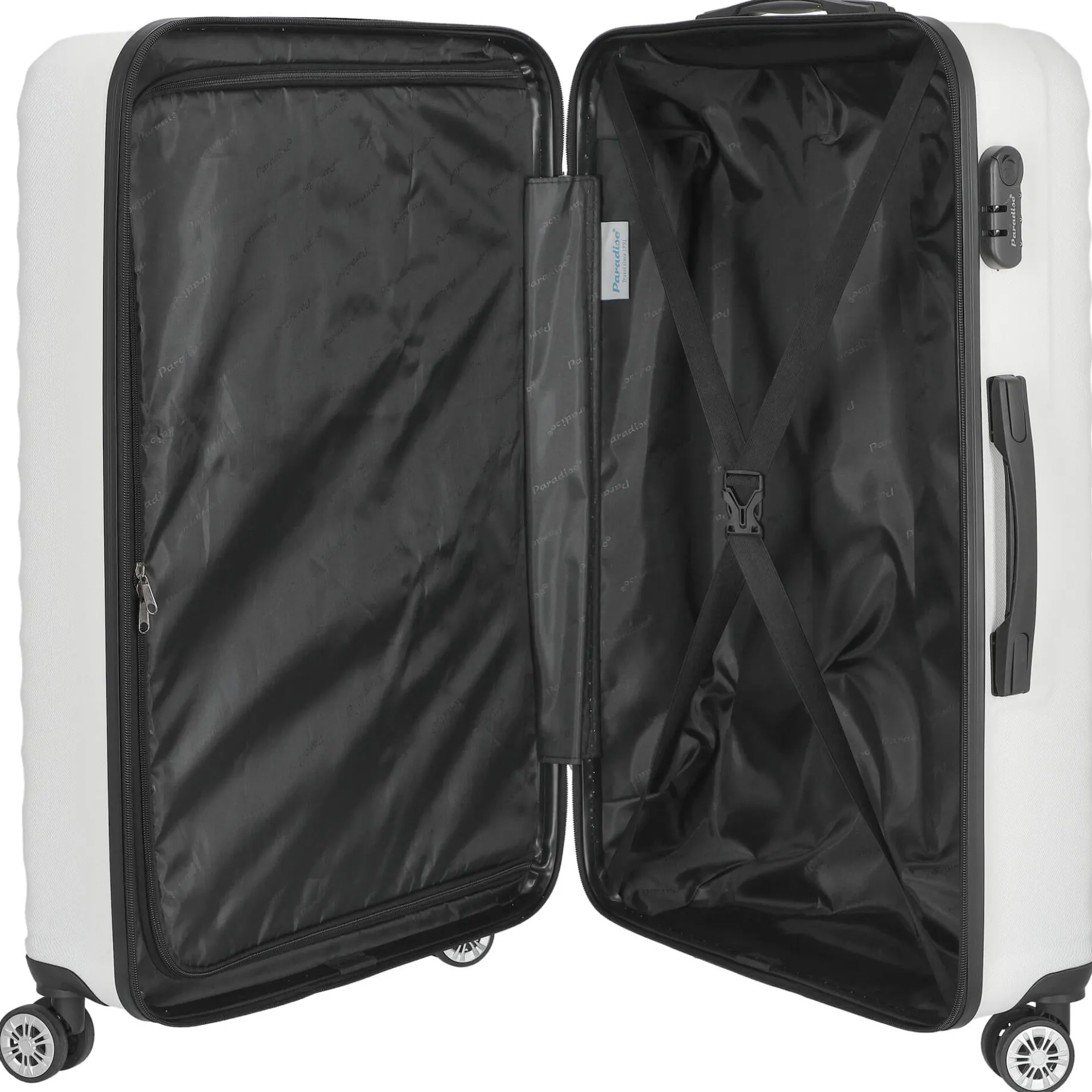 Kingston - 4-Rollen-Trolley 77 cm (weiß)