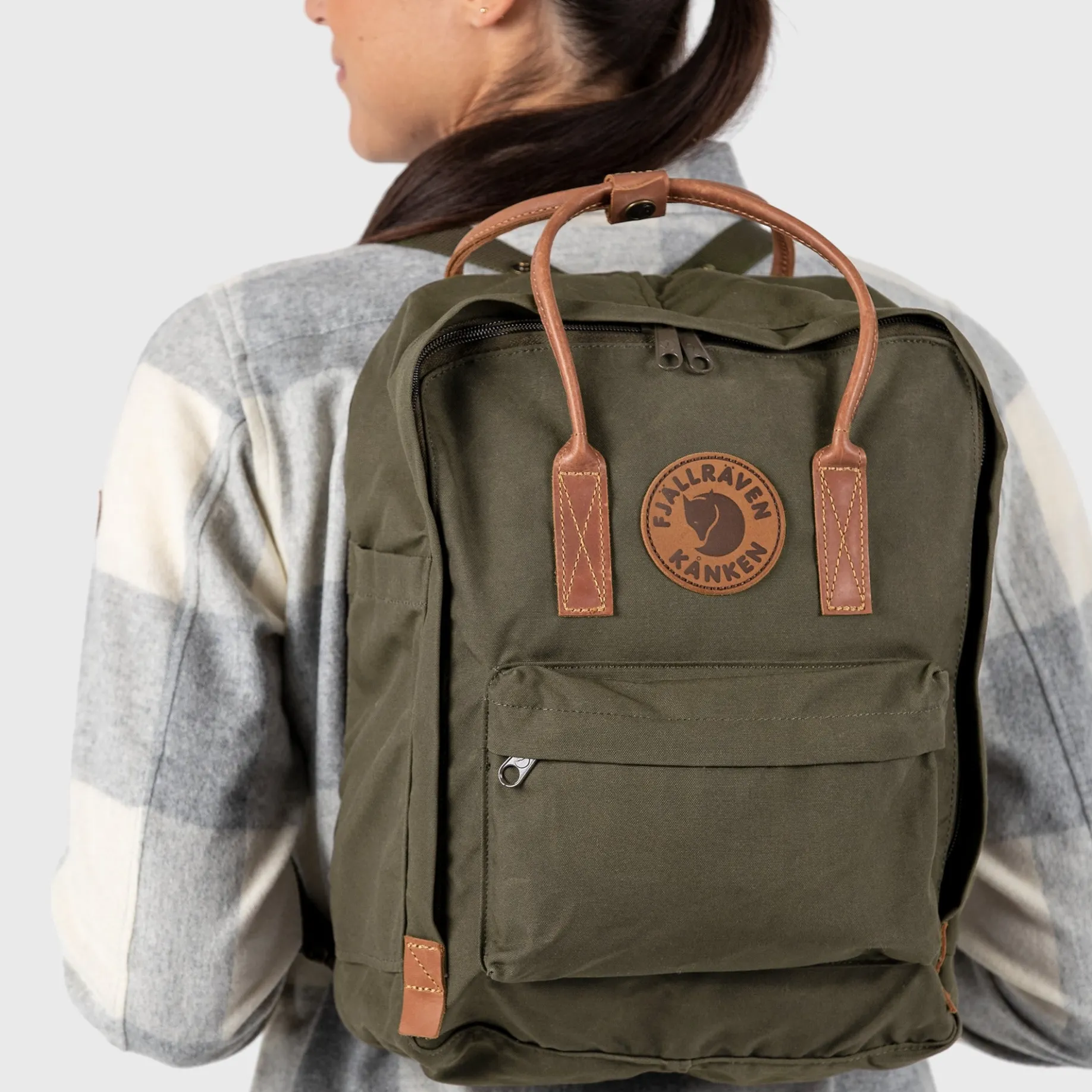 Kånken No. 2 - Rucksack 38 cm (dark olive)