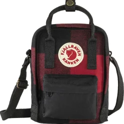 Kånken Re-Wool Sling 2.5 - Umhängetasche 20 cm (red-black)