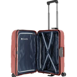 Korfu - 4-Rollen-Kabinentrolley S 55 cm (rot)