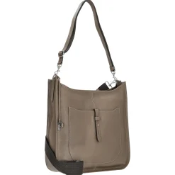 Kronberg - Schultertasche 40 cm Rindleder (hazel)