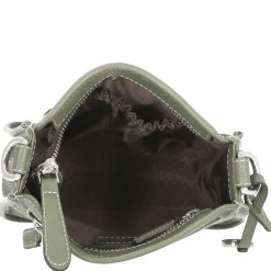 Kronberg - Umhängetasche 19 cm Rindsleder (pesto)