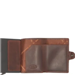 Lagos - Kreditkartenetui 6cc 10 cm RFID (braun)