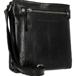 Laos - Umhängetasche 22 cm (black)