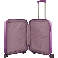 LASCANA Edition - 4-Rollen-Kabinentrolley 55 cm (purple degrade)