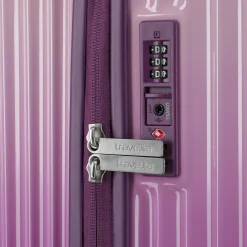 LASCANA Edition - 4-Rollen-Kabinentrolley 55 cm (purple degrade)
