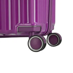 LASCANA Edition - 4-Rollen-Kabinentrolley 55 cm (purple degrade)