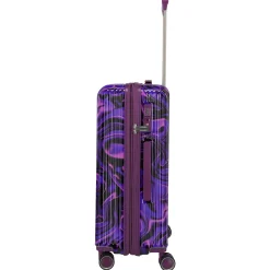 LASCANA Edition - 4-Rollen-Trolley 65 cm (purple swirl)