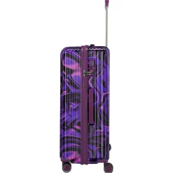 LASCANA Edition - 4-Rollen-Trolley 76 cm (purple swirl)