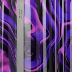 LASCANA Edition - 4-Rollen-Trolley 76 cm (purple swirl)