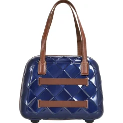 Leather and More - Beautycase 28 cm (blue)