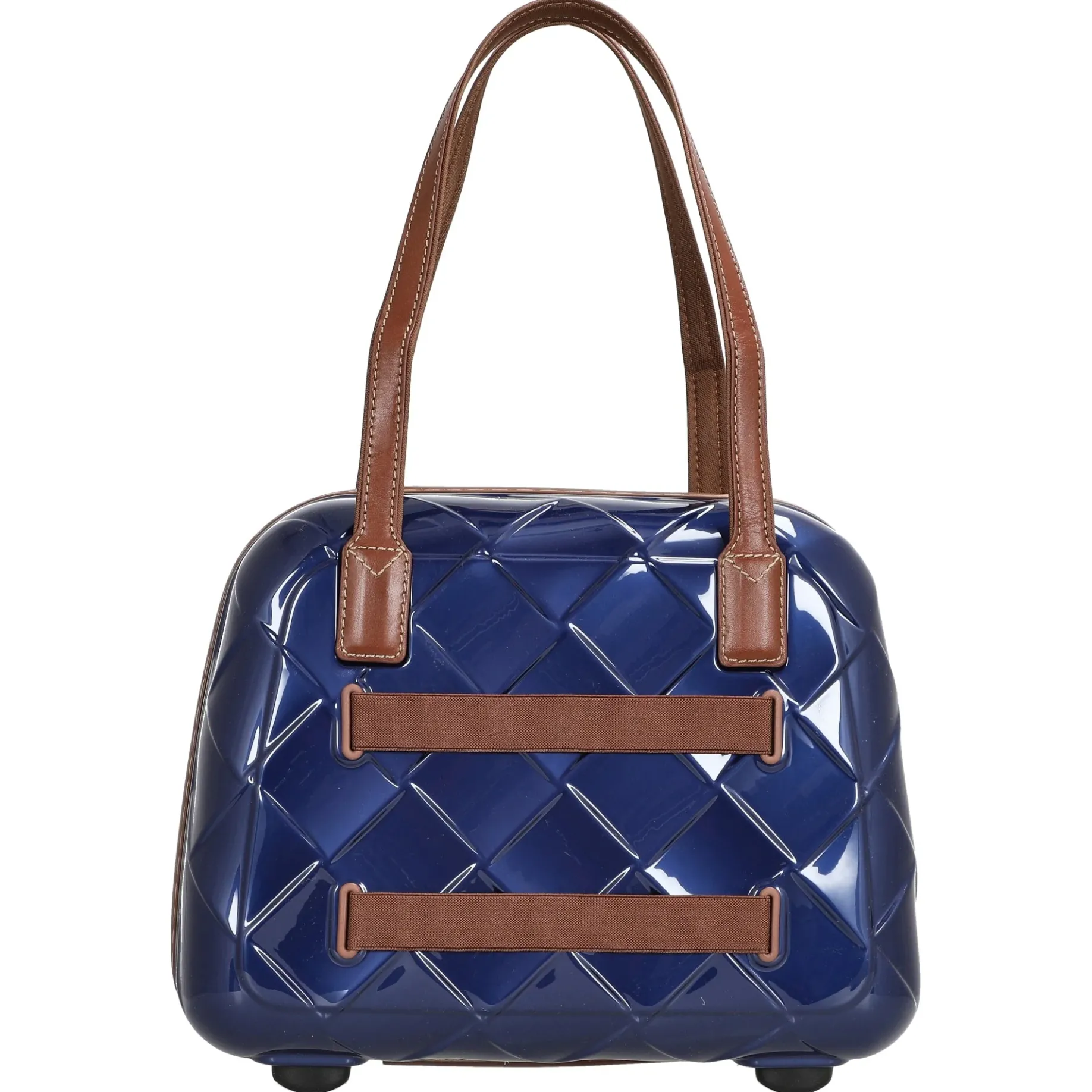 Leather and More - Beautycase 28 cm (blue)