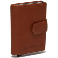 Leipzig - Kreditkartenetui 6cc 10 cm RFID (cognac)