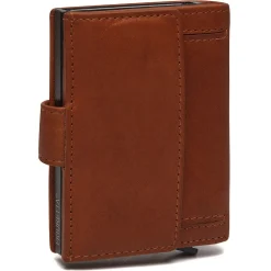 Leipzig - Kreditkartenetui 6cc 10 cm RFID (cognac)