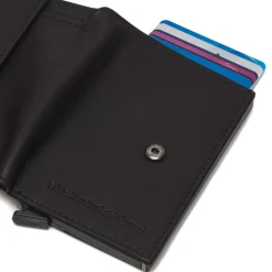 Leipzig - Kreditkartenetui 6cc 10 cm RFID (black)