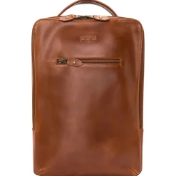 Leon - Rucksack 15" 41 cm (cognac/dots)