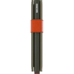 Liba Bandwallet - Geldbörse 6cc 10.2 cm RFID (green-orange)