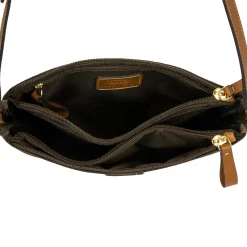 Life - Schultertasche  25 cm (olive)