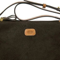 Life - Schultertasche  25 cm (olive)