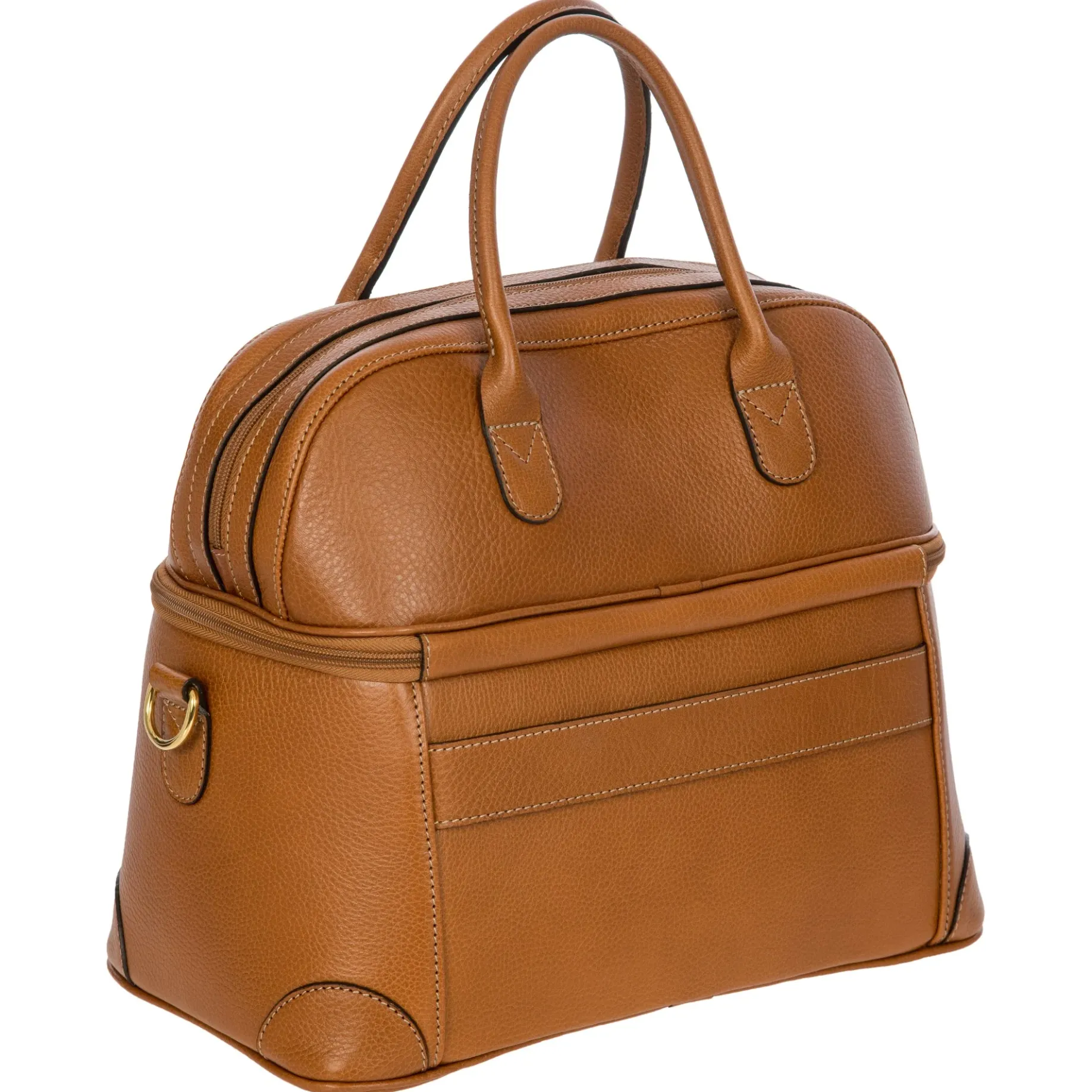 Life Pelle - Beautycase 35 cm (tan leather)