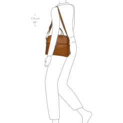 Life Pelle - Beautycase 35 cm (tan leather)