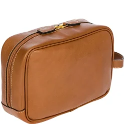 Life Pelle - Kulturbeutel 25 cm (cognac)