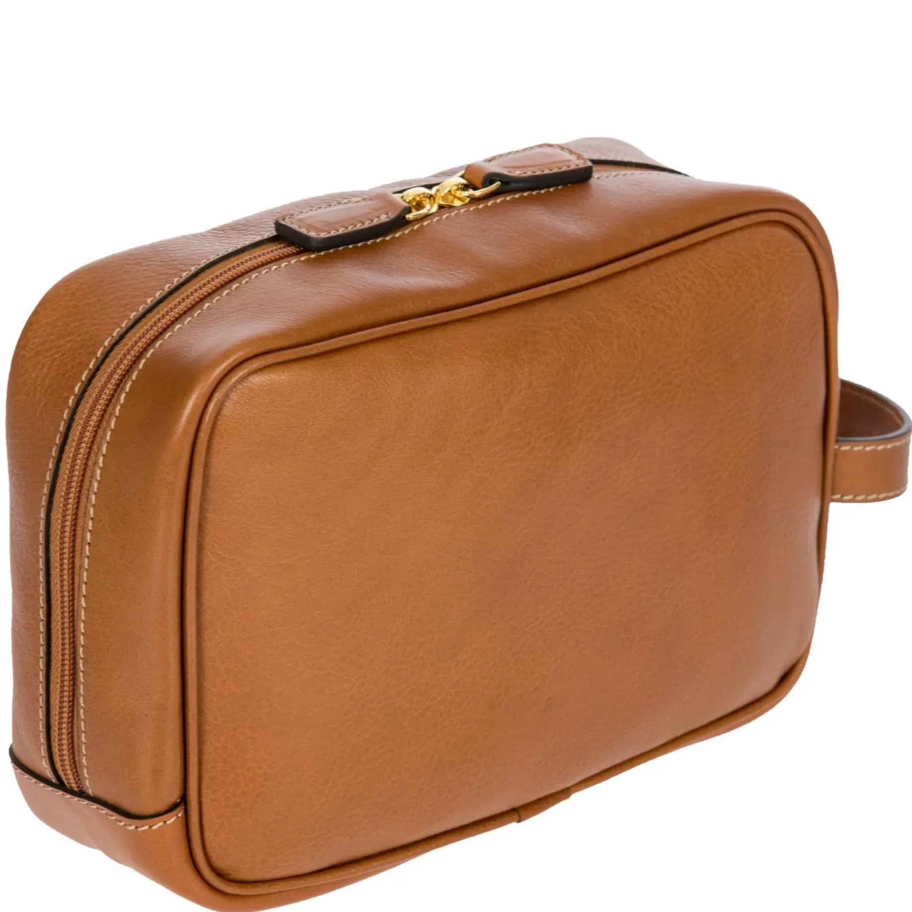 Life Pelle - Kulturbeutel 25 cm (cognac)