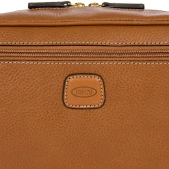 Life Pelle - Kulturbeutel 25 cm (cognac)