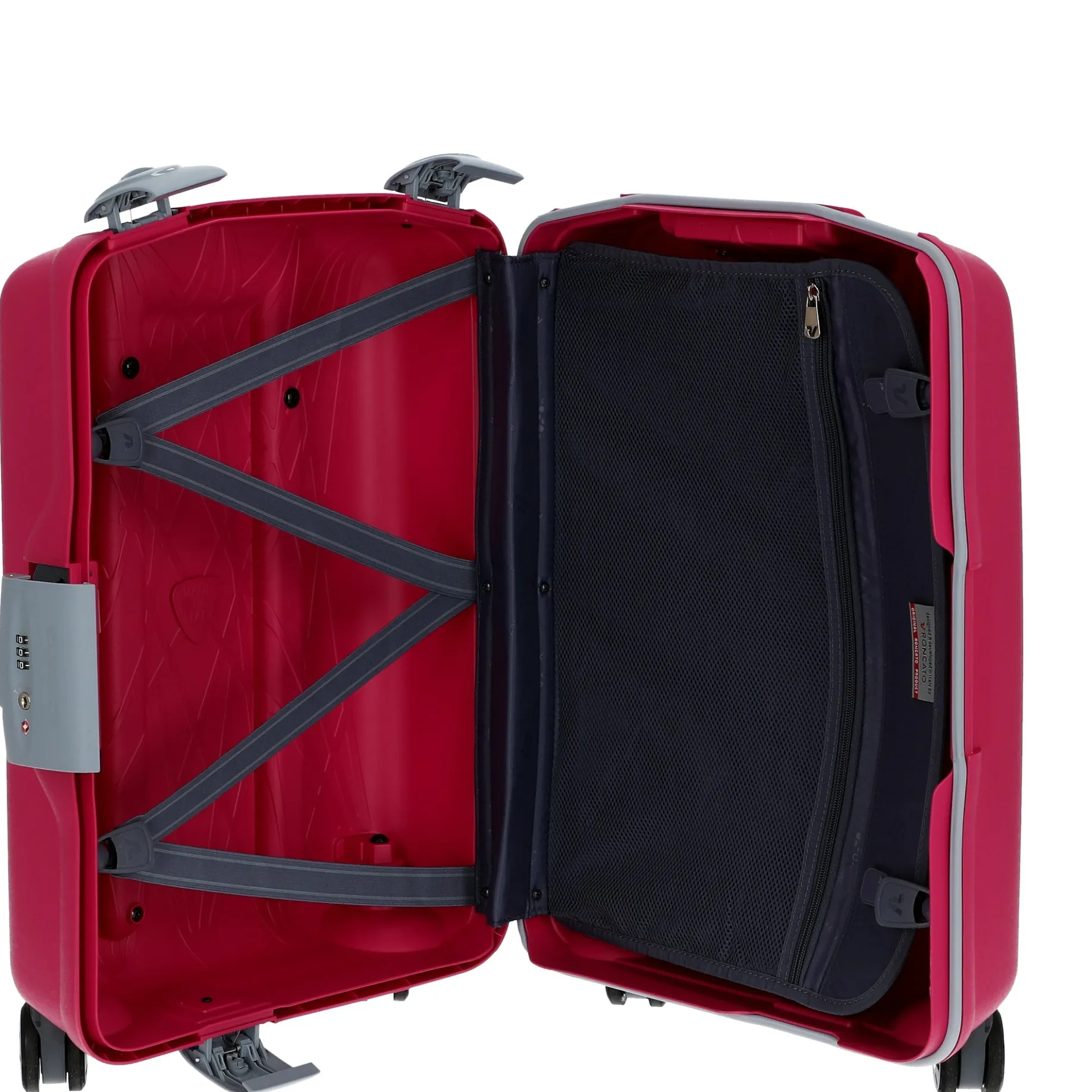 Light - 4-Rollen-Kabinentrolley S 55 cm (magenta)