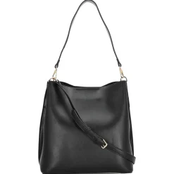 Lilla Ro Midi Hobo - Schultertasche 30 cm (schwarz)