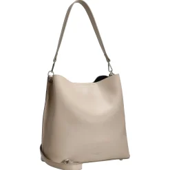 Lilla Ro Midi Hobo - Schultertasche 30 cm (light sand)