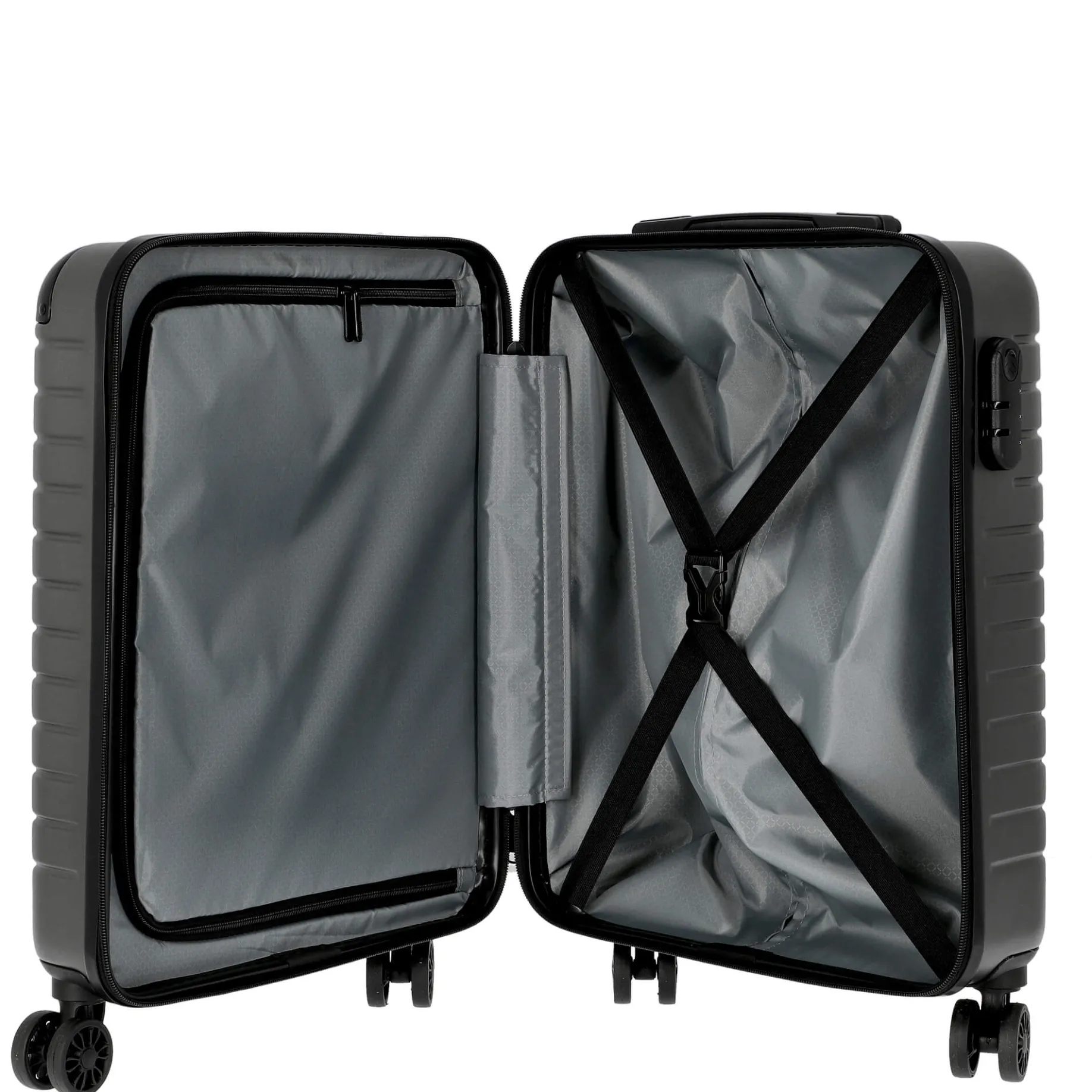 Line - 4-Rollen Kabinentrolley S 55 cm (anthrazit)