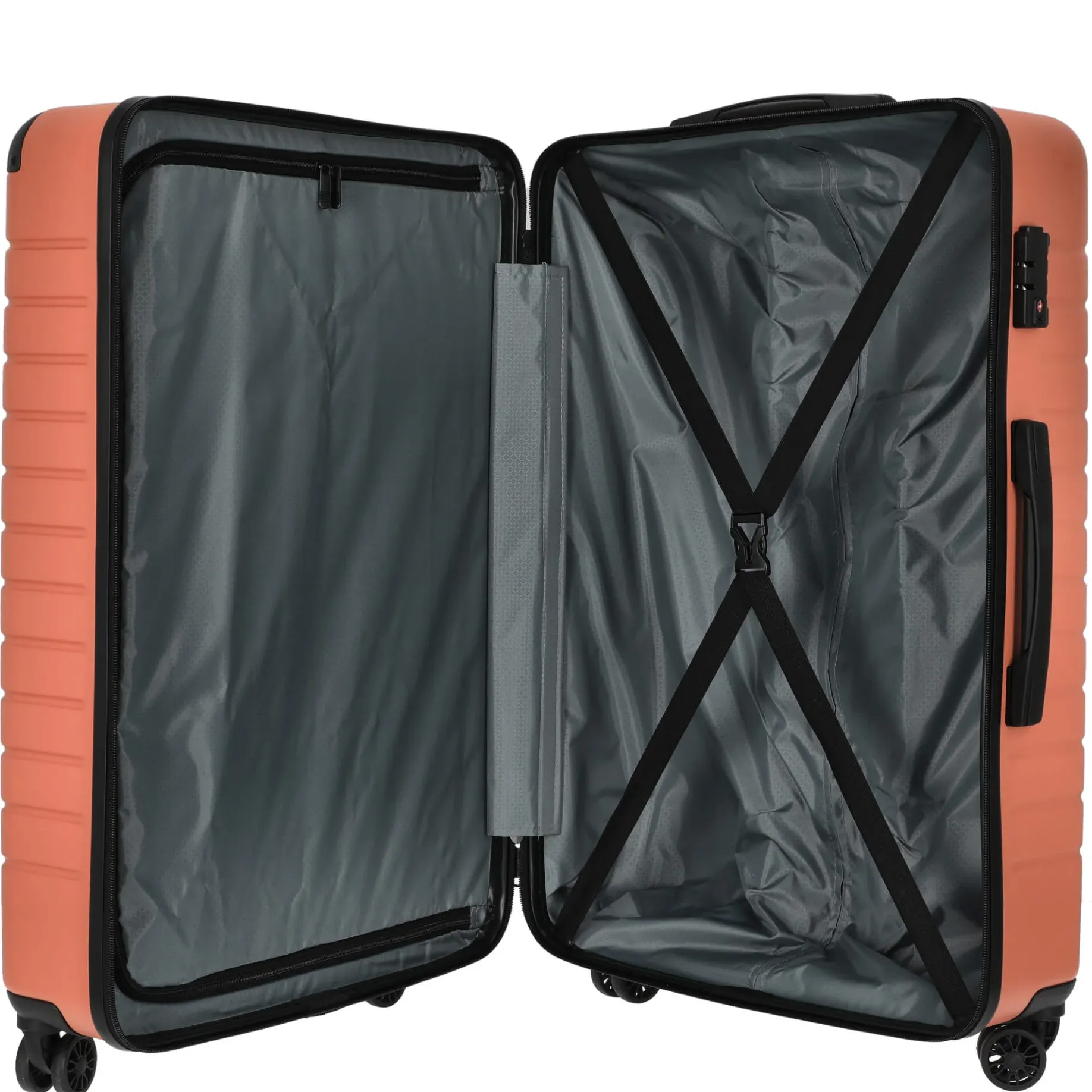 Line - 4-Rollen-Trolley L 77 cm (coral)