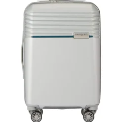 Lineo Stripe - Kabinentrolley S 55 cm (silver)
