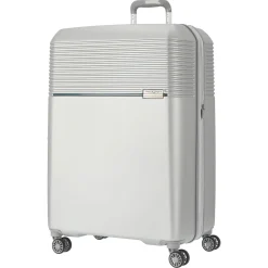 Lineo Stripe - 4-Rollen-Trolley L 76 cm erw. (silver)