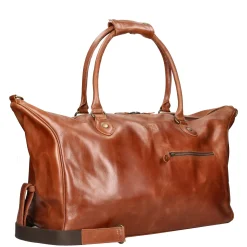 Linwood Weekender - Reisetasche 50 cm Leder (cognac/dots)