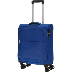 Lisboa - 4-Rollen-Kabinentrolley 55 cm (blue)