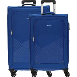 Lisboa - Trolley Set 2tlg. (M+L) (blue)